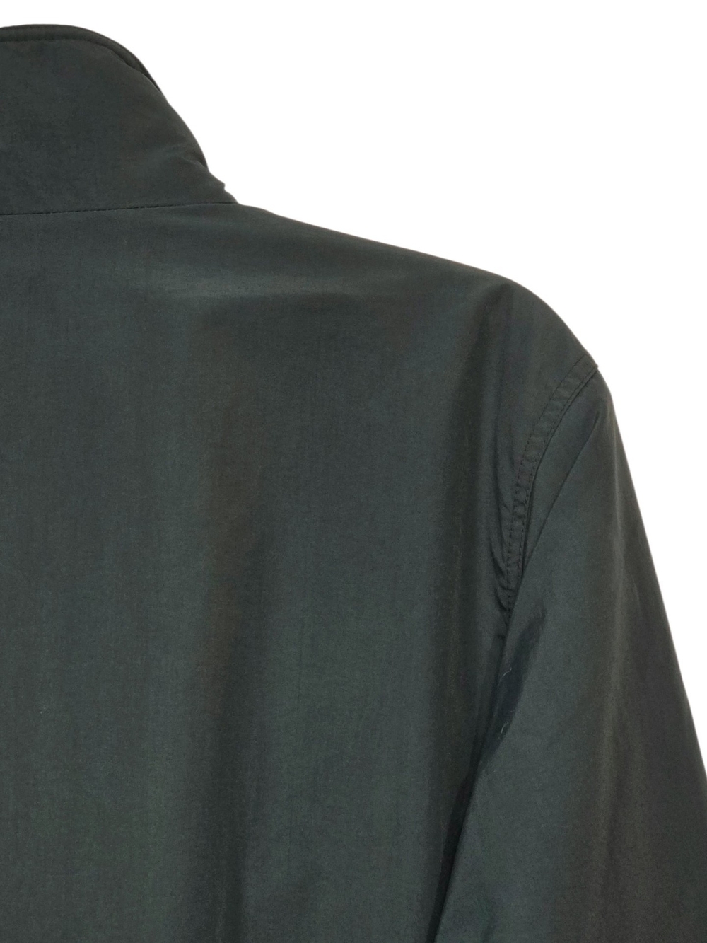 L.L.Bean Vintage 90s Warm-Up Jacket Men’s S Fleece Lined Green Bomber - Picture 13 of 16